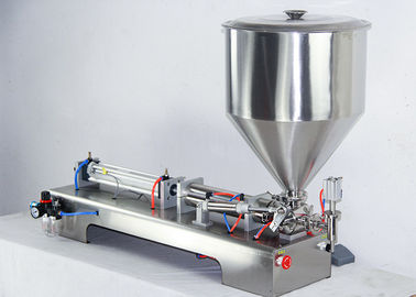 Διευθετήσιμη ημι αυτόματη μηχανή πλήρωσης, μηχανή πλήρωσης μπουκαλιών γάλακτος γυαλιού