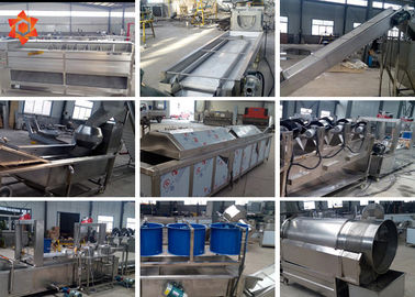 Εμπορικά αυτόματα τσιπ πατατών μηχανών επεξεργασίας τροφίμων που κατασκευάζουν τη μηχανή